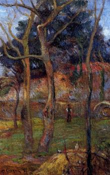 Paul Gauguin : Bare Trees